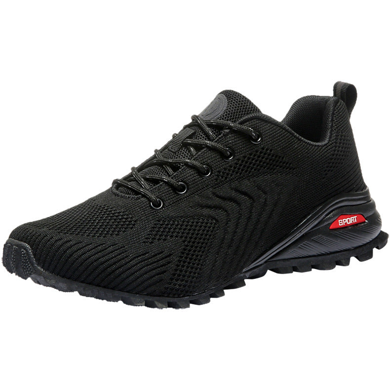 Casual Trail Running Shoes Fall Winter Outdoor Large Size High-Top Hiking Shoes Men