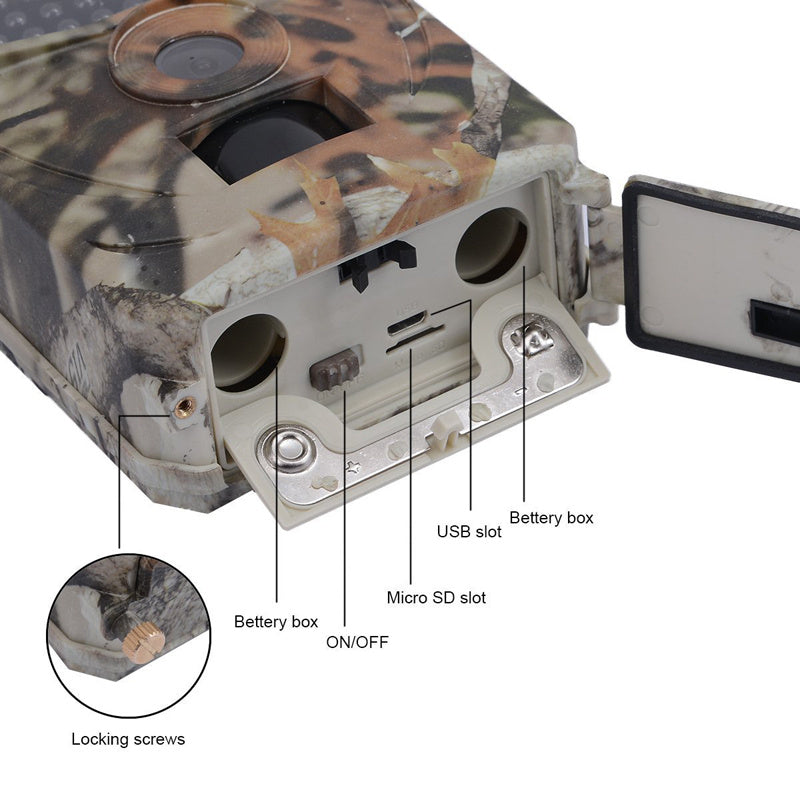 JPEG Trail Wildlife Camera 20MP IP65 Wireless Photo Capture