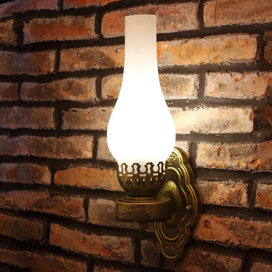 Retro Cafe Restaurant Bedroom Bedside Wall Lamp